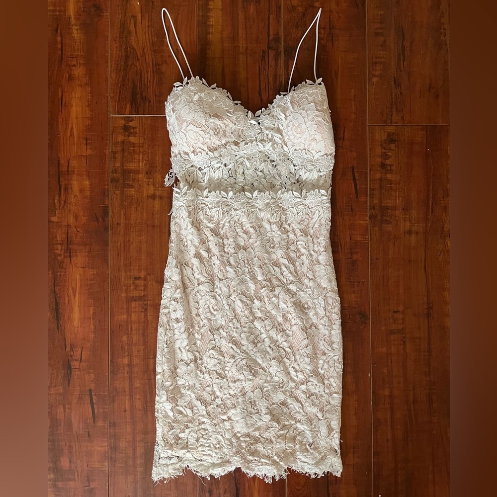 Forever 21 white lace dress